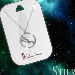 SilberDream Halskette Sternzeichen Stier 925 Silber 45cm Damen Kette SDK8505W