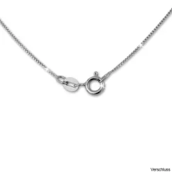 SilberDream Halskette Süßwasser Perle weiß Zirkonias 925 Silber Damen SDK1528W