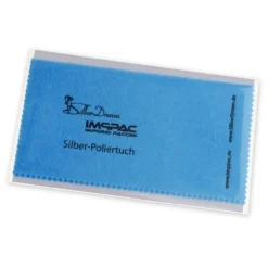 SilberDream Imppac Schmuck Reinigungstuch blau Pflege Poliertuch ZAP137B1