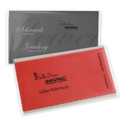 SilberDream Imppac Schmuck Reinigungstuch rot Pflege Poliertuch ZAP137R1