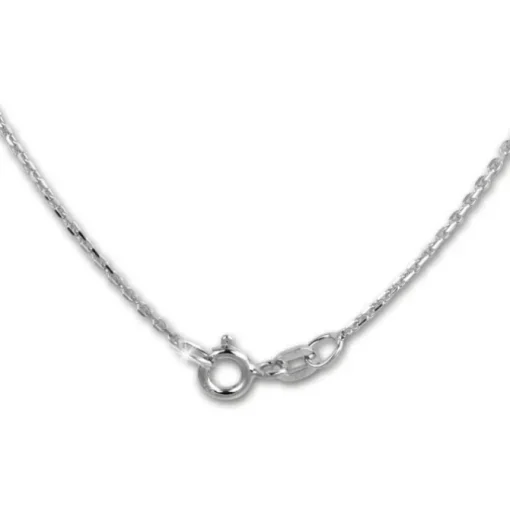 SilberDream Kette Anker diamantiert 925er Silber 42cm Damen Halskette SDK28942J