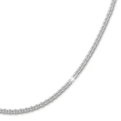 SilberDream Kette Anker rund 925 Sterling Silber 45cm Damen Halskette SDK28845J