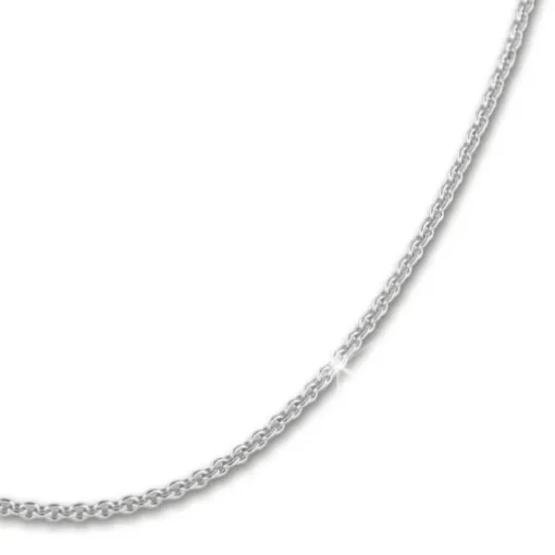 SilberDream Kette Anker rund 925 Sterling Silber 42cm Damen Halskette SDK28842J