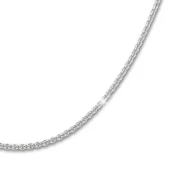 SilberDream Kette Anker rund 925 Sterling Silber 50cm Damen Halskette SDK28850J