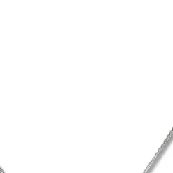 SilberDream Kette Circle Zirkonia weiß 925 Silber 42-46cm Halskette GSK406W