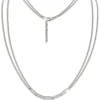 SilberDream Kette Fantasie 925 Sterling Silber Damen 45cm + 3cm SDKK0045J
