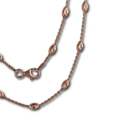 SilberDream Kette Glamour rosevergoldet 925 Silber 45cm Damen Kette SDK26245E