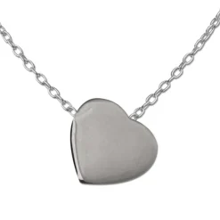 SilberDream Kette Herz 925er Sterling Silber 45cm Halskette SDK8000J