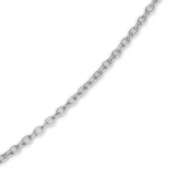 SilberDream Kette Herz vergoldet 925 Sterling Silber 45cm Halskette SDK8000Y