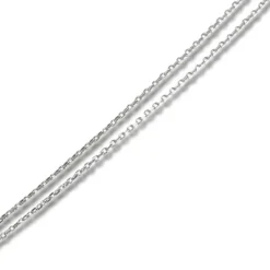 SilberDream Kette Herz Zirkonia weiß 925er Silber 45cm Halskette SDK423W