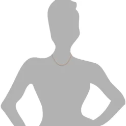 SilberDream Kette Kugel rosevergoldet 925 Silber 45cm Damen Kette SDK28545E