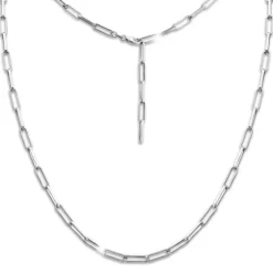 SilberDream Kette Laguna 925 Sterling Silber Ankerkette Damen 48cm SDKK0018J