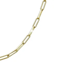 SilberDream Kette Laguna 925 Sterling Silber vergoldet Damen 48cm SDKK0018Y