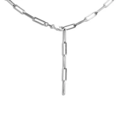 SilberDream Kette Laguna 925 Sterling Silber Ankerkette Damen 48cm SDKK0018J