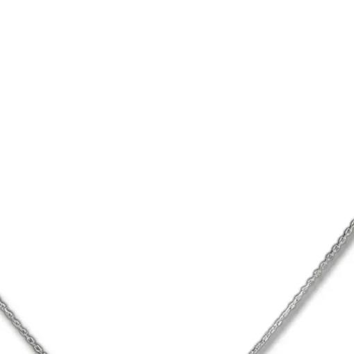 SilberDream Kette Zirkonia-Stab weiß 925 Silber 42-45cm Halskette GSK405W