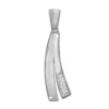 SilberDream Ketten Anhänger -Fantasie- Zirkonia weiß 925 Silber SDH4371W