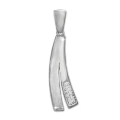 SilberDream Ketten Anhänger -Fantasie- Zirkonia weiß 925 Silber SDH4371W