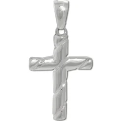SilberDream Ketten Anhänger -Kreuz- 925 Silber Damen Herren SDH4388J