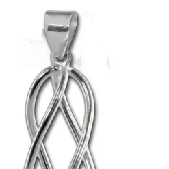 SilberDream Ketten Anhänger Spirale 925er Sterling Silber SDH400