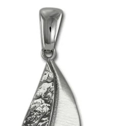 SilberDream Ketten Anhänger Rhombus 925 Sterling Silber Damen SDH434J