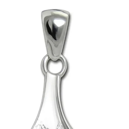 SilberDream Ketten Anhänger -Ginko- 925 Silber Damen SDH4394J