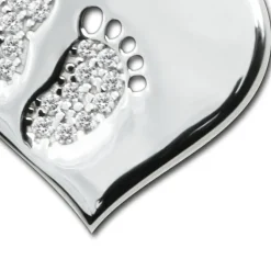 SilberDream Ketten Anhänger -Herzanhänger- Zirkonia weiß 925 Silber SDH4392W