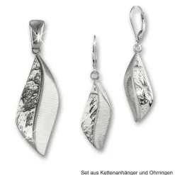 SilberDream Ketten Anhänger Rhombus 925 Sterling Silber Damen SDH434J