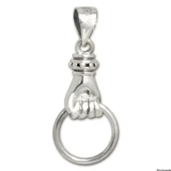 SilberDream Ketten Verbinder Hand für Charms 925er Silber FC0077