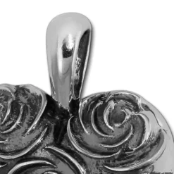 SilberDream Kettenanhänger Rosenherz 925 Silber Damen Anhänger SDH453S