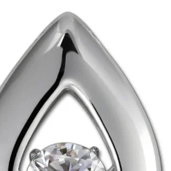 SilberDream Kettenanhänger 925 Tropfen beweglicher Zirkonia DSH101W