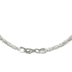 SilberDream Königsarmband 2mm 925 Sterling Silber Armband Unisex 21cm SDAK0021J