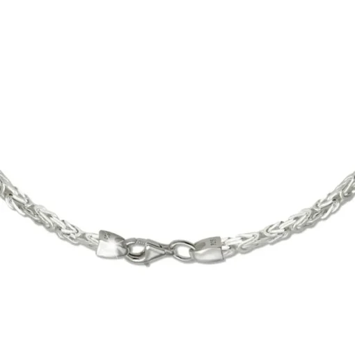 SilberDream Königsarmband 2mm 925 Sterling Silber Armband Unisex 21cm SDAK0021J
