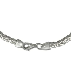 SilberDream Königsarmband 3mm 925 Sterling Silber Armband Unisex 19cm SDAK0039J