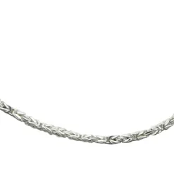 SilberDream Königsarmband 2mm 925 Sterling Silber Armband Unisex 21cm SDAK0021J