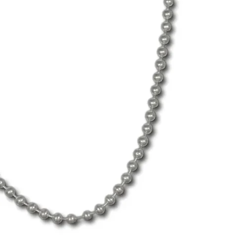 SilberDream Kugelkette 925er Silber Halskette 70cm Kette SDK20670