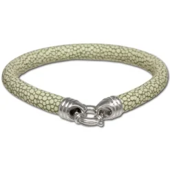 SilberDream Leder Armband Margerita 6mm mit 925er Verschluss LS2662