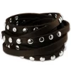 SilberDream Lederarmband brown Damen Leder Armband LA2250B