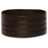 SilberDream Lederarmband Riemchen braun Herren Leder Armband LA5428B