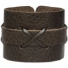 SilberDream Lederarmband braun Herren Leder Armband LA4071B