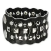 SilberDream Lederarmband schwarz Unisex Leder Armband LAC162S
