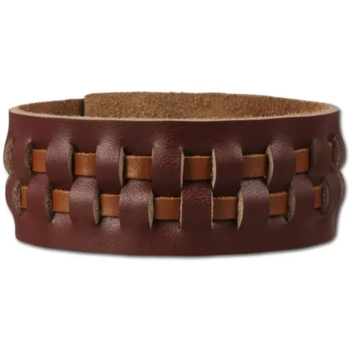 SilberDream Lederarmband rotbraun unisex Leder Armband LAC199B