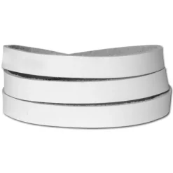 SilberDream Lederarmband weiß Herren Leder Armband LA0127W
