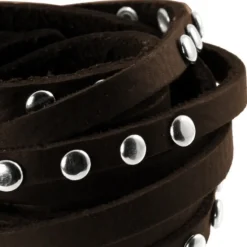 SilberDream Lederarmband brown Damen Leder Armband LA2250B