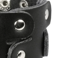 SilberDream Lederarmband schwarz Unisex Leder Armband LAC148S