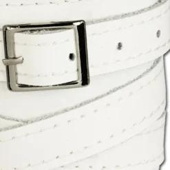 SilberDream Lederarmband weiß Damen Leder Armband LA1302W
