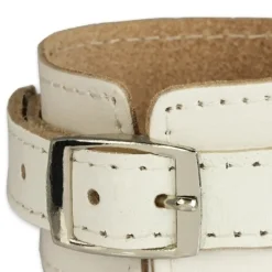 SilberDream Lederarmband weiß Damen Leder Armband LA1189W