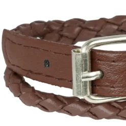 SilberDream Lederarmband braun Herren Leder Armband LAC038B