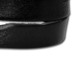 SilberDream Lederarmband schwarz used look Leder Armband LAP518S