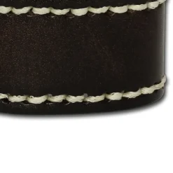 SilberDream Lederarmband braun Schnallenverschluß unisex Leder Armband LAP526B