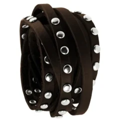 SilberDream Lederarmband brown Damen Leder Armband LA2250B